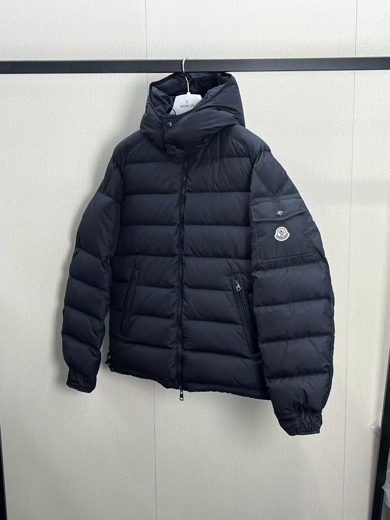 wg.luxury-- 7o9385r reversible Down jacket longue Saion white goose down item: E-F409I1526